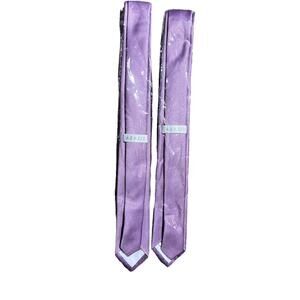 Azazie‎ Men's Matte Satin Skinny Tie Necktie Wisteria-38 MM, 58" New Lot Of 2